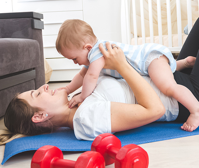 rutinas de ejercicios para mamas